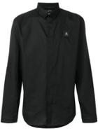 Philipp Plein Cutaway Collar Shirt - Black