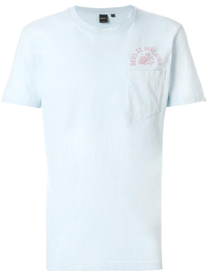 Deus Ex Machina Round Neck T-shirt - Blue