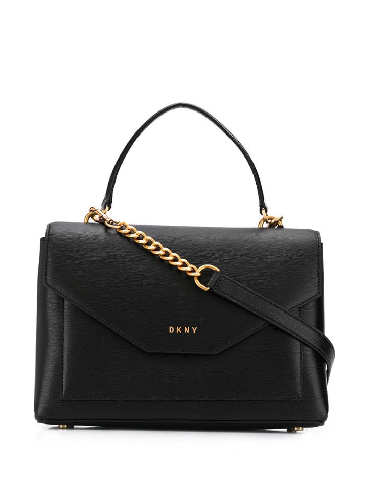 Dkny Alexa Textured Tote Bag - Black