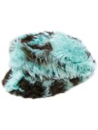 Prada Shearling Hat - Blue