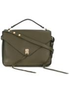 Rebecca Minkoff Top Handle Crossbody Bag, Women's, Green, Calf Leather/polyester