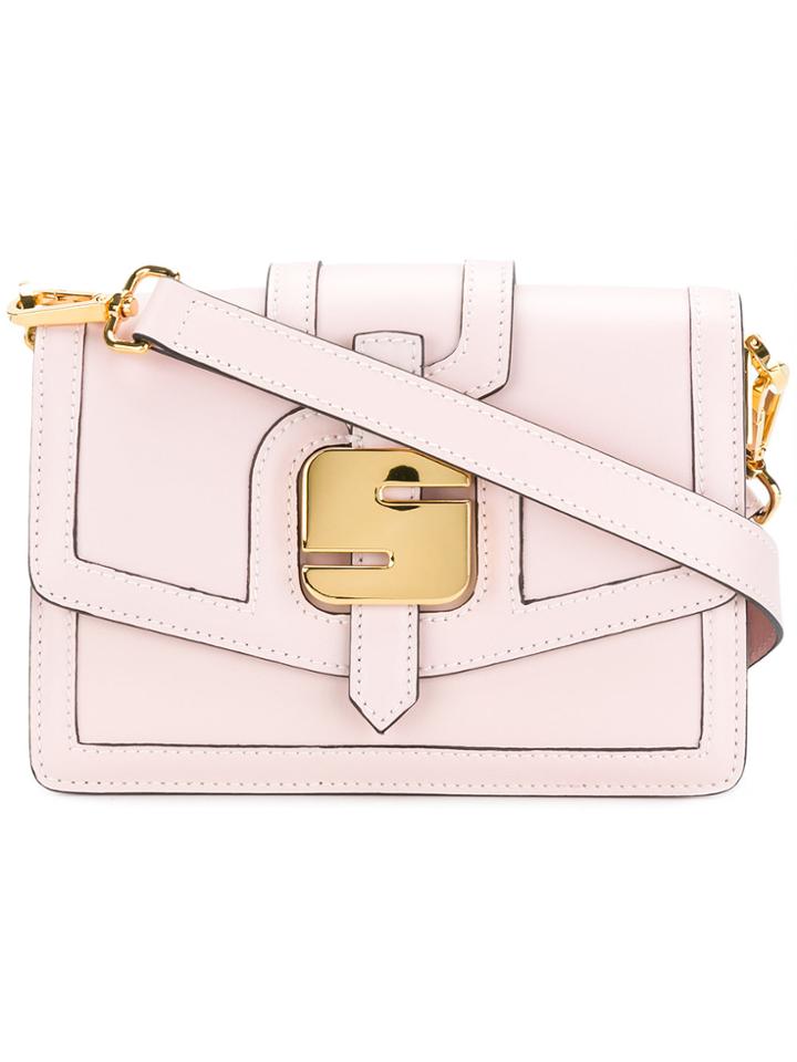 Serapian 1972 Mini Crossbody Bag - Pink & Purple