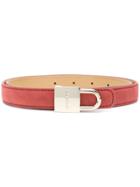 Buscemi Skinny Belt Jeans - Red