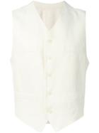 Dolce & Gabbana Vintage Classic Vest, Men's, Size: 48, White