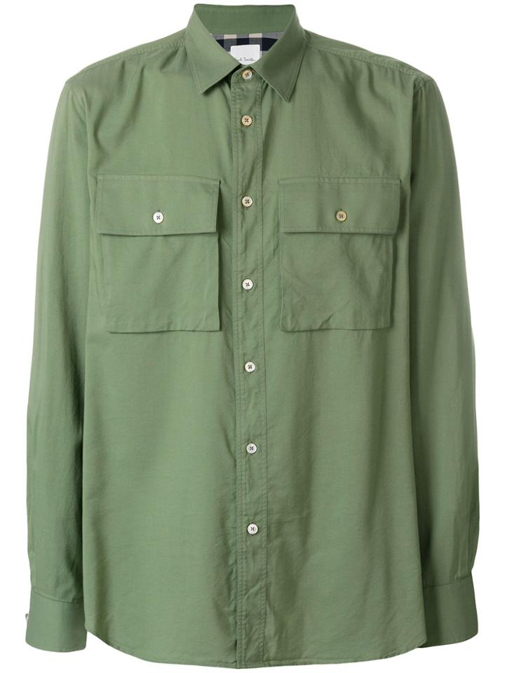 Paul Smith Casual Long-sleeve Shirt - Green