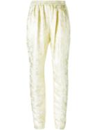 Stella Mccartney Metallic Front High Waist Trousers