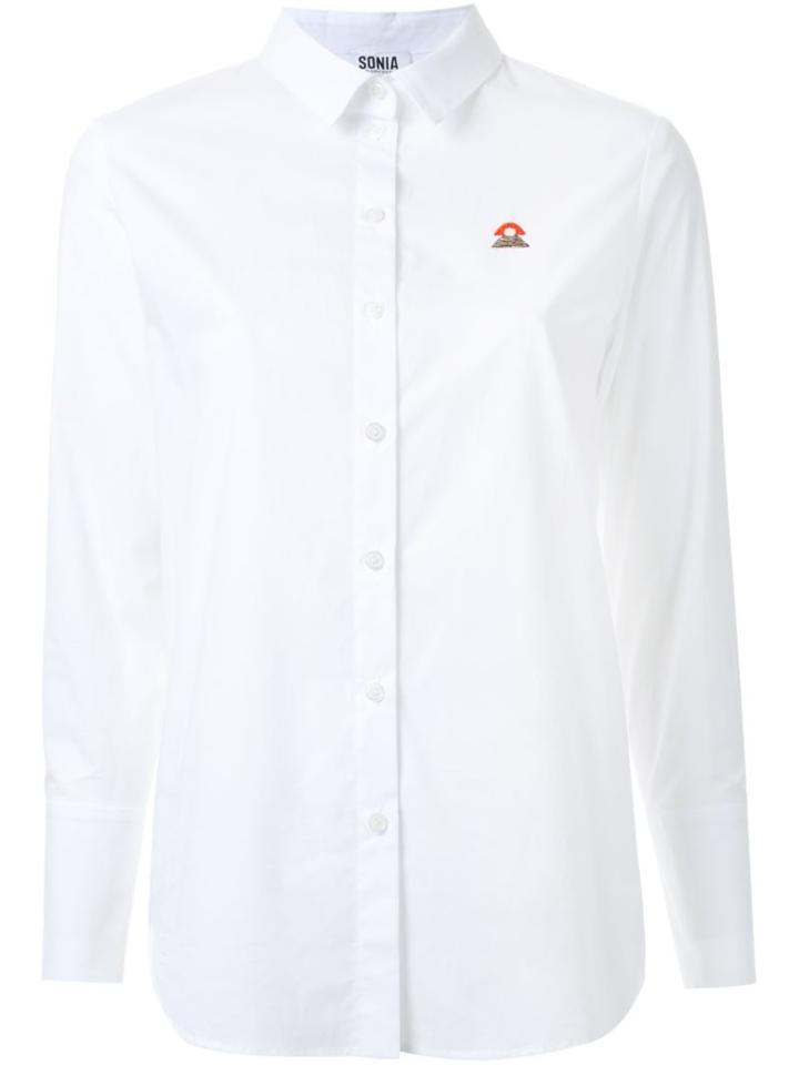 Sonia By Sonia Rykiel Embroidered Logo Shirt