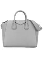 Givenchy Medium Antigona Tote Bag, Women's, Grey, Goat Skin