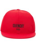 Givenchy Snap-back Cap, Men's, Red, Polyamide/cotton/polyurethane