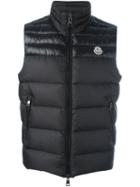 Moncler 'dupres' Padded Gilet, Men's, Size: 5, Black, Feather Down/polyester/polyamide