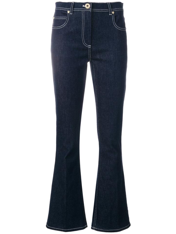 Versace Casual Flared Jeans - Blue
