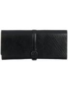 Ann Demeulemeester Buckle Clutch - Black