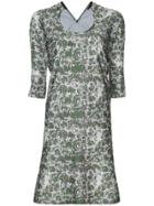 Wendy Jim Flared Midi Dress - Green