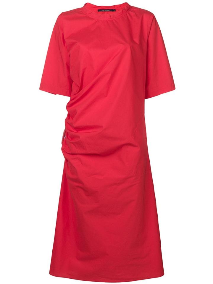 Sofie D'hoore Dust T-shirt Dress - Red
