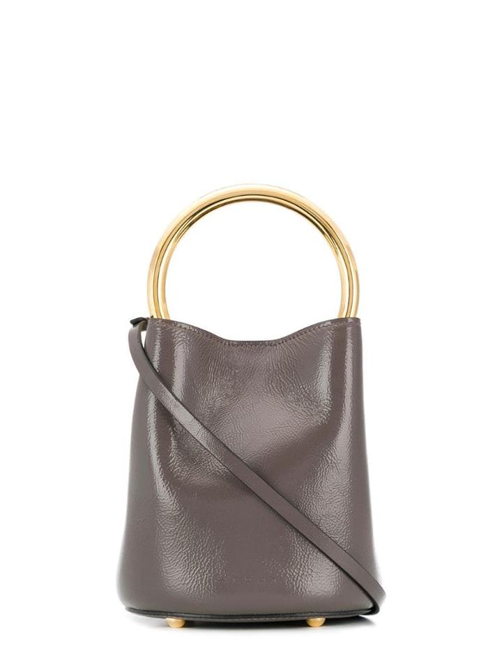 Marni Pannier Bucket Bag - Grey