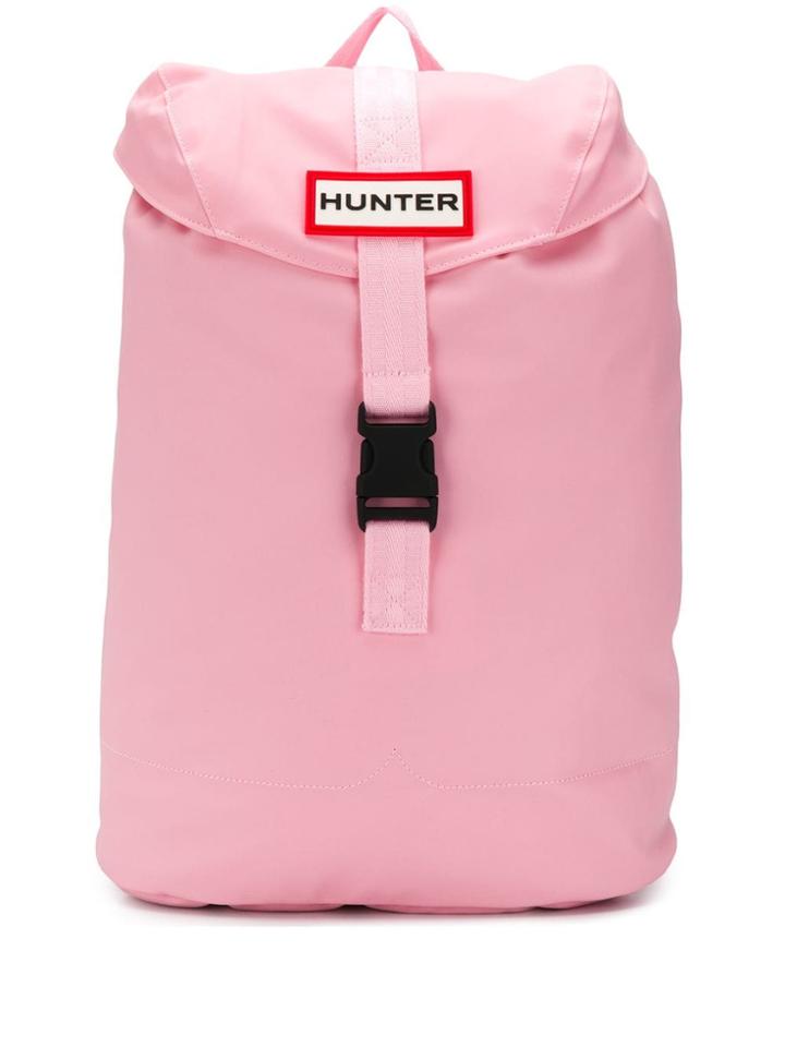 Hunter Foldover Buckle Backpack - Pink