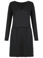 Lygia & Nanny V-neck Tunic Dress, Women's, Size: 38, Black, Polyamide/spandex/elastane