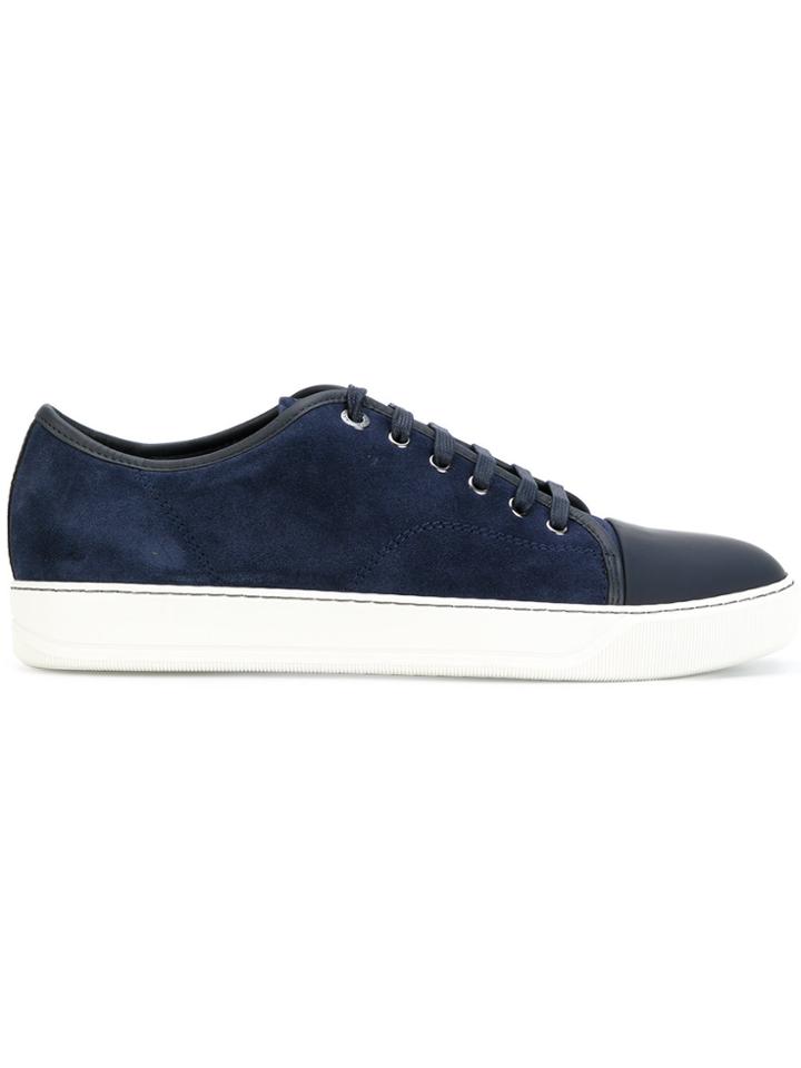 Lanvin Toe Cap Sneakers - Blue