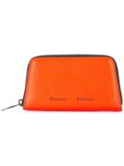 Proenza Schouler Trapeze Zip Compact Wallet - Yellow & Orange