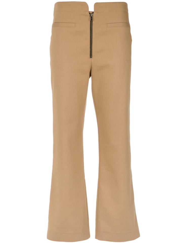 Nk Cropped Trousers - Nude & Neutrals