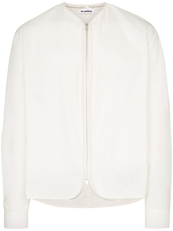 Jil Sander Stresa Bomber Jacket - Neutrals