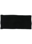 Boris Bidjan Knitted Headband - Black