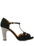Chie Mihara Aloa Heeled Sandals - Black
