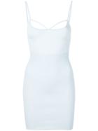 Jacquemus Fitted Sleeveless Dress - Blue