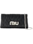 Miu Miu Designer Chic Pochette - Black