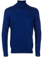 Laneus Roll Neck Sweater - Blue