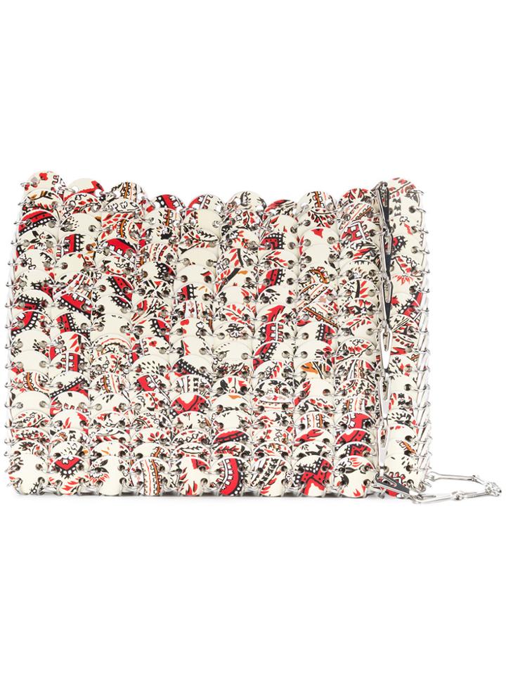 Paco Rabanne Iconic Shoulder Bag - White