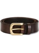 Eleventy Classic Belt, Men's, Size: 100, Brown, Leather
