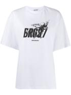Brognano Logo Print T-shirt - White