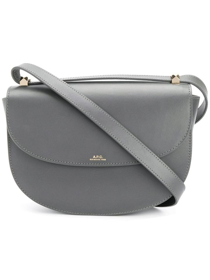 A.p.c. Genève Cross Body Bag - Grey