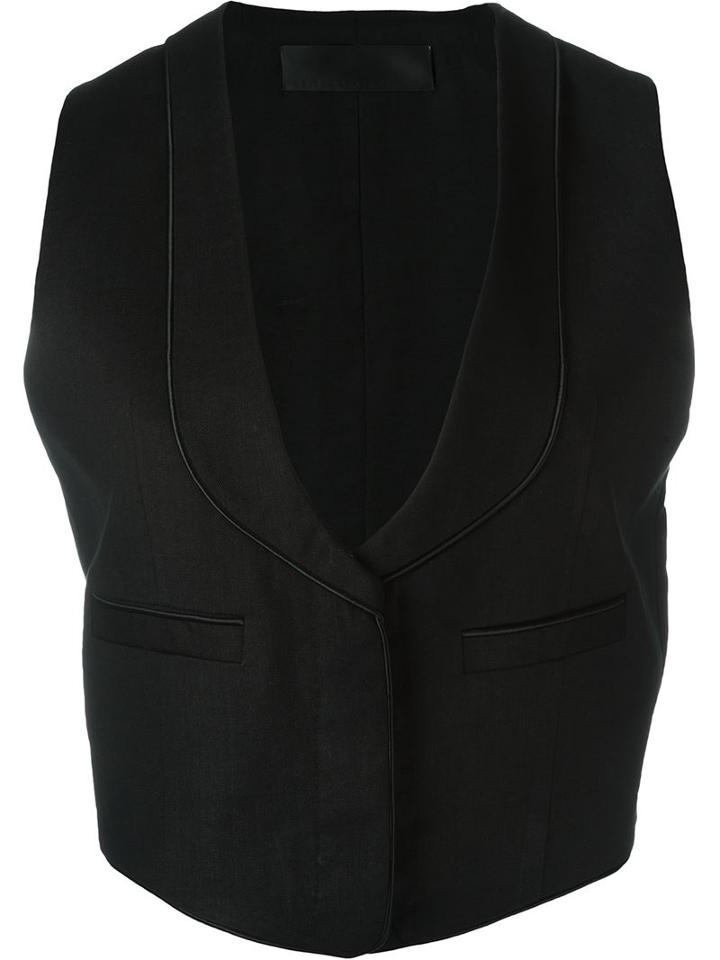 Haider Ackermann Angled Pocket Waistcoat