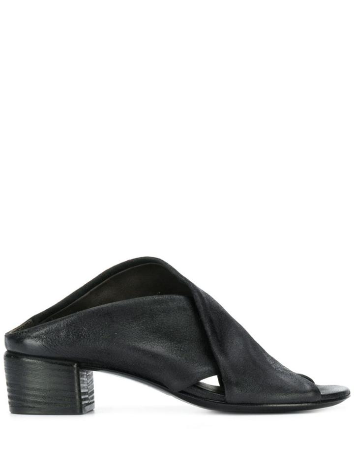 Marsèll Open-toe Mule Sandals - Black