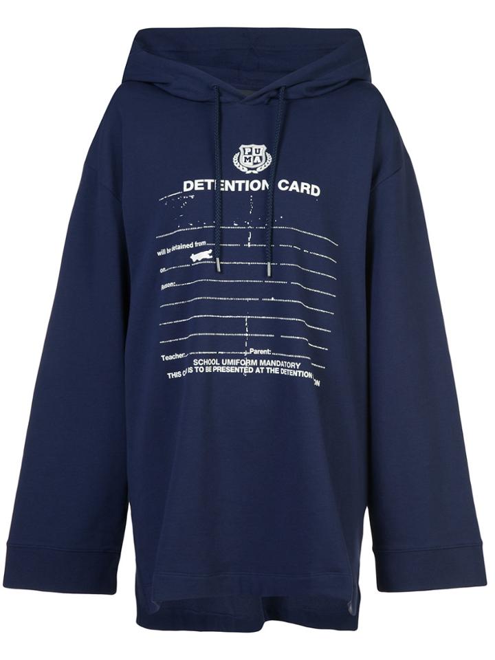 Fenty X Puma Graphic Hoodie - Blue
