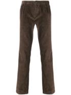 Weber + Weber Corded Tailored Trousers - Brown