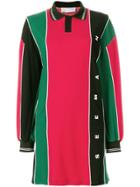 Julia Seemann Panelled Polo Dress - Multicolour