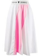 Natasha Zinko Pleated Skirt - White