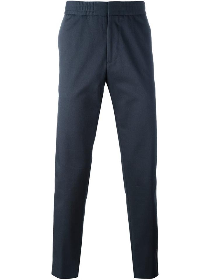 Msgm Stripe Side Tapered Track Pants