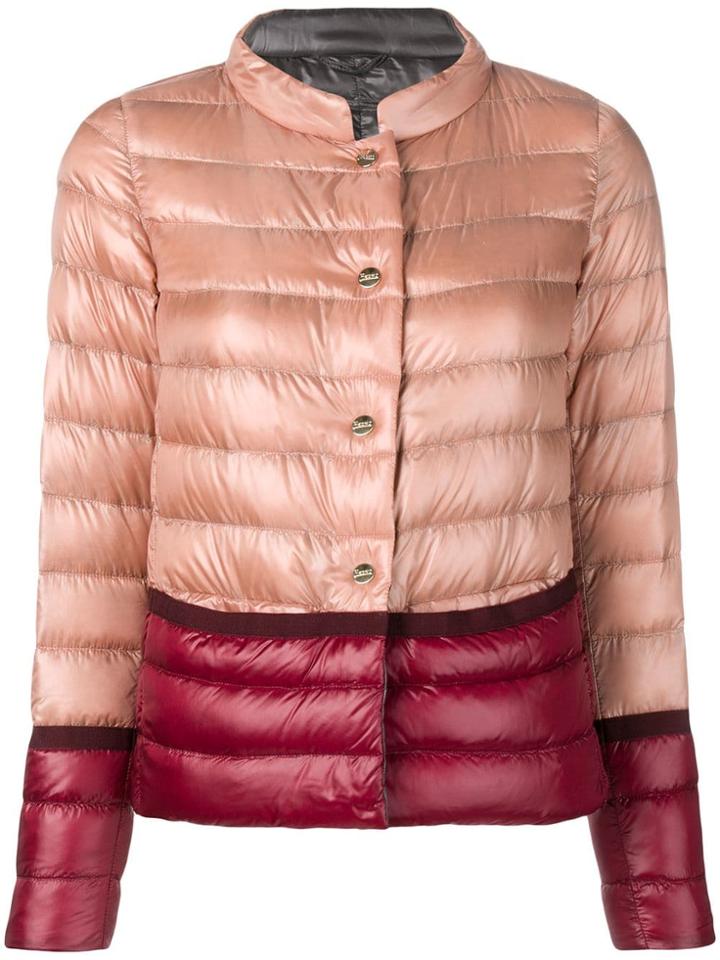 Herno Bi Colour Padded Jacket - Neutrals