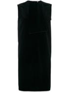 Maison Rabih Kayrouz Velvet Shift Dress - Black