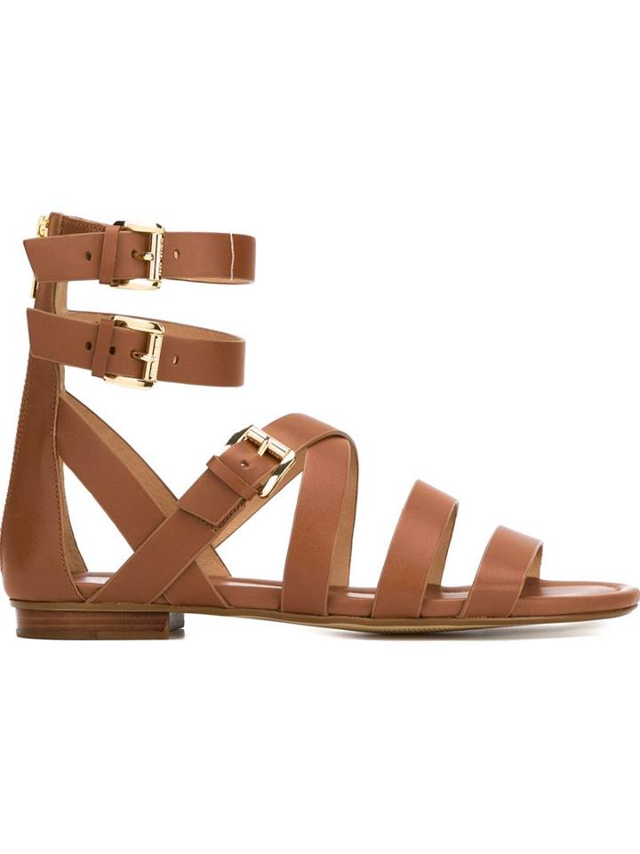 Michael Michael Kors Gladiator Buckle Sandals