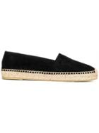 Saint Laurent Slip-on Espadrilles - Black