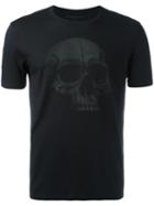 John Varvatos Skull Print T-shirt, Men's, Size: Large, Black, Cotton/modal