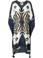 Figue - Eliza Kaftan - Women - Silk - Xs/s, Blue, Silk