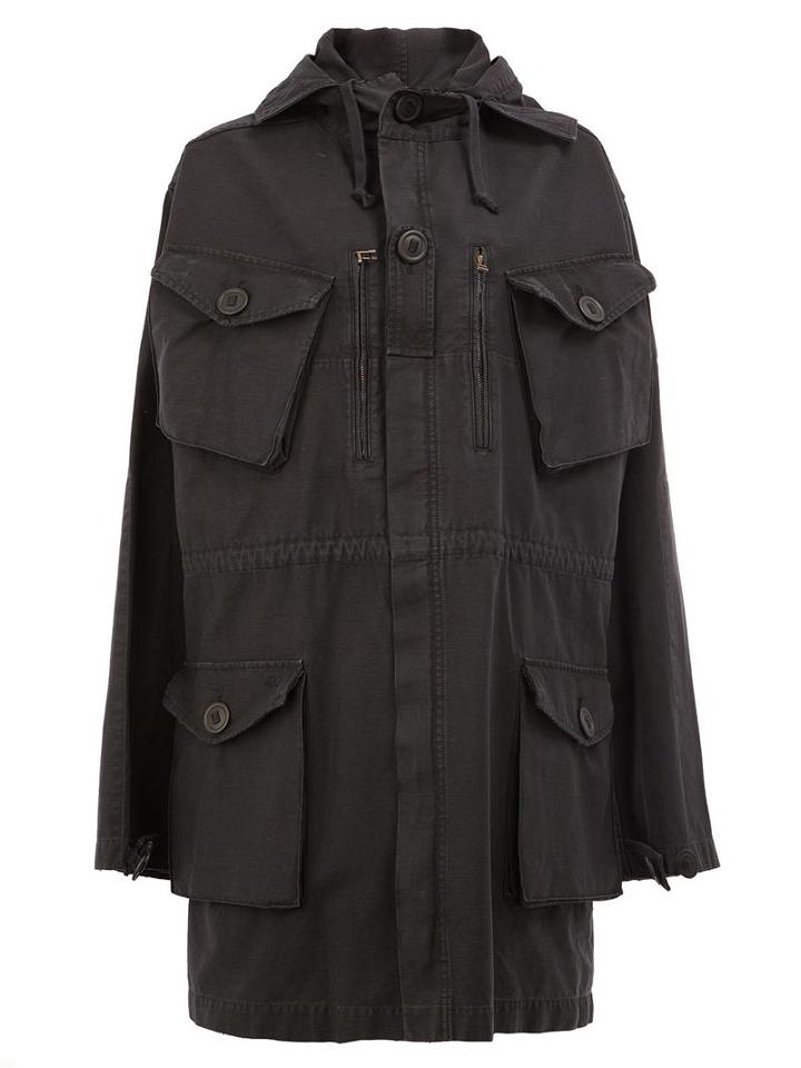 Faith Connexion 'do It' Print Coat, Women's, Size: Xs, Black, Cotton