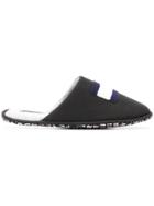 Tommy Hilfiger Terry Flag Slippers - Black
