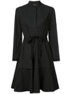 Josie Natori Mandarin Dress - Black